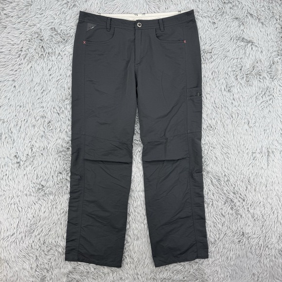 Patagonia Pants Women's‎ 14 Gray W's Away From Home Nylon Hiking Outdoors - Picture 1 of 13